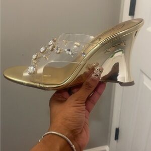 Beautiful Bejeweled Jessica Simpson Sandals